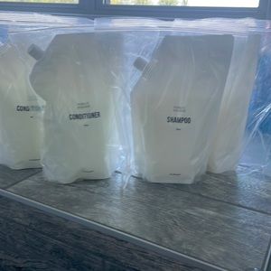 Public Goods Shampoo and Conditioner refill bags